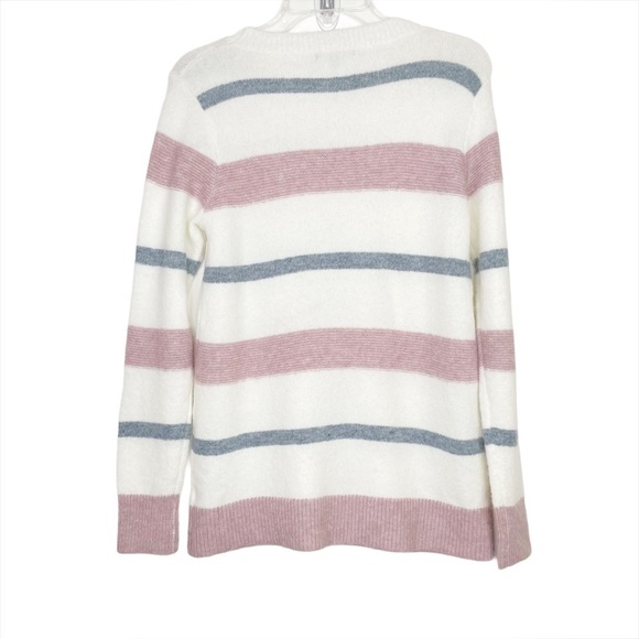 Stitch Fix l Pink Clover Striped Pullover Sweater - Picture 9 of 9